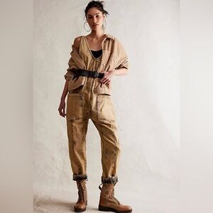 NWT Free People High Roller jumpsuit